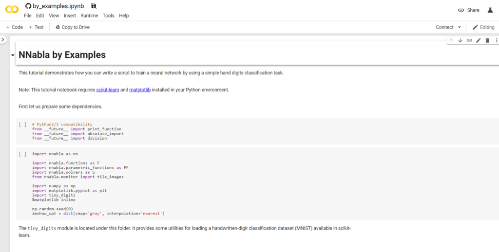 Let’s run Neural Network Libraries on Colab! – Blog – Neural Network ...